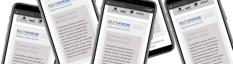 Webiste está integrado com o Boletim Forcine